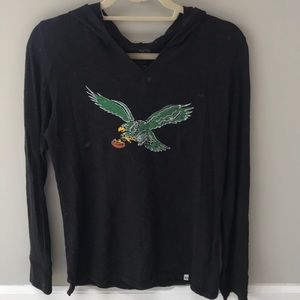 Hooded Philadelphia Eagles sweater